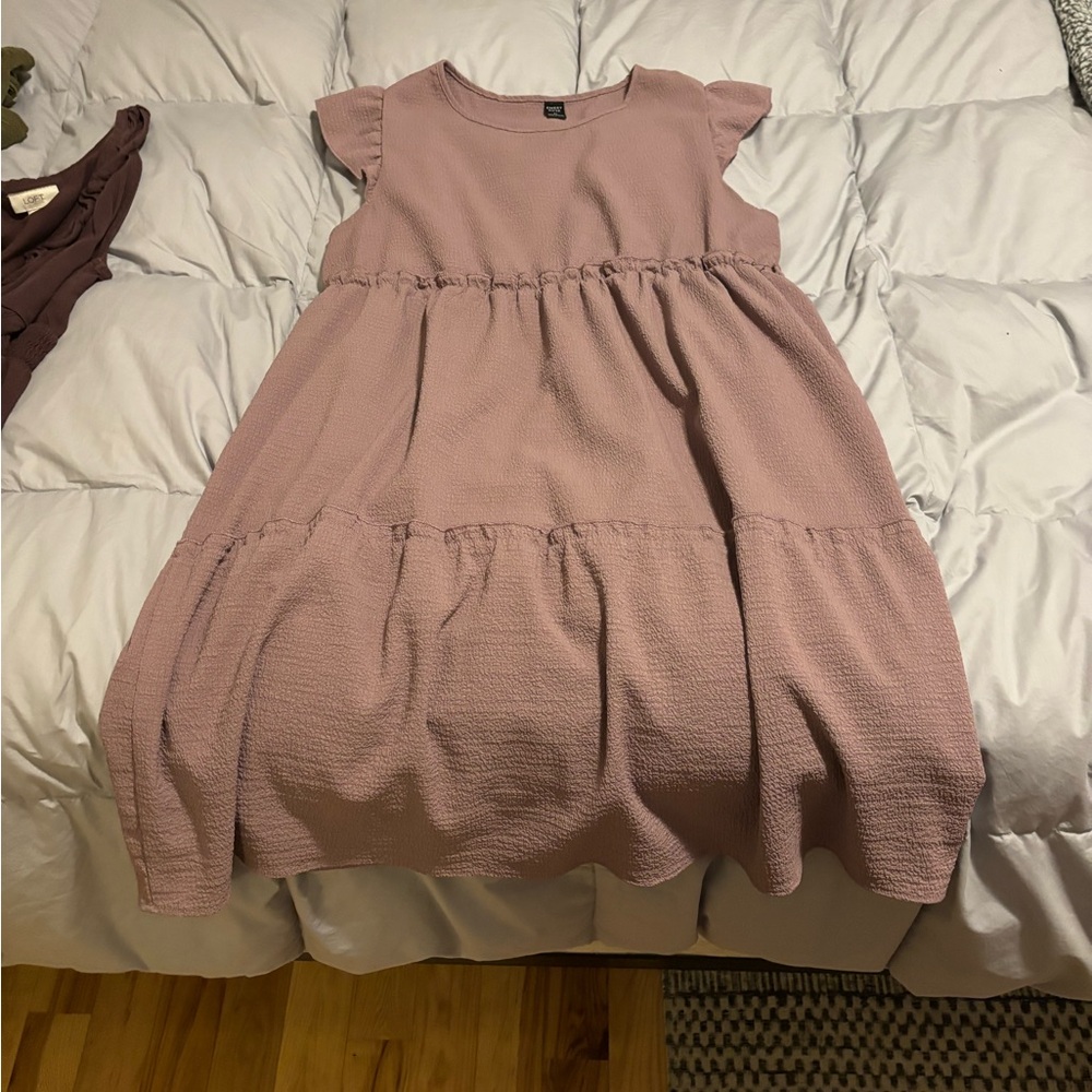 Mauve Casual Dress for Women